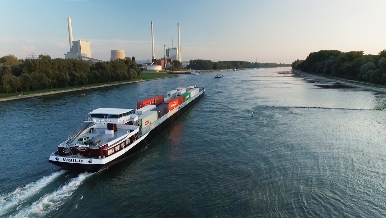 Bundesanstalt für Wasserbau (BAW) Oberrhein bei Karlsruhe